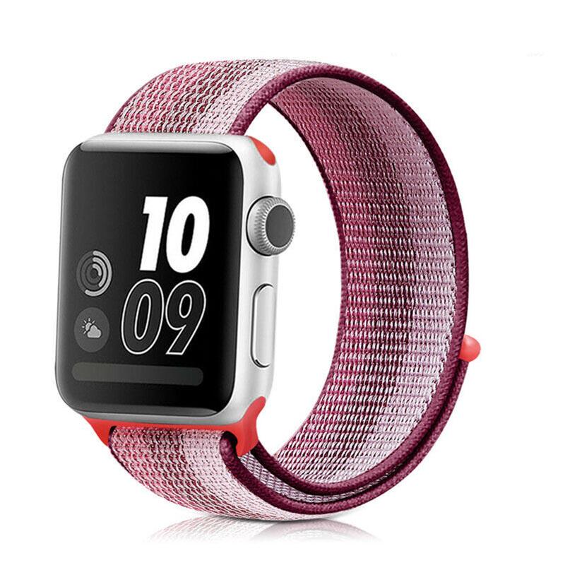 Bracelet de rechange en nylon avec boucle de sport pour Apple Watch iWatch Bracelet de rechange en nylon avec boucle de sport pour Apple Watch iWatch